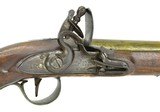 "British Brass Barrel Flintlock Pistol (AH5352)" - 6 of 7