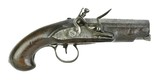 Unmarked Large Bore Continental Flintlock Pistol (AH5353) - 3 of 3