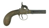 British Box Lock Muff Pistol (AH5358) - 2 of 3