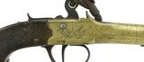 "Pair of British Brass Barrel Pistols Converted from Flintlocks. (AH5391)" - 4 of 9