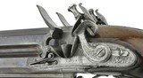 "English Flintlock Howdah Pistol by Lacy & Co (AH5430)" - 6 of 8