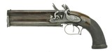 "English Flintlock Howdah Pistol by Lacy & Co (AH5430)" - 3 of 8