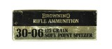 "Vintage Browning .30-06 Ammunition (MIS1270)" - 1 of 2