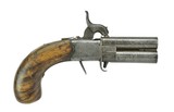 British Swivel Percussion Pistol by T. Turnor (AH5492) - 1 of 3
