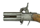British Swivel Percussion Pistol by T. Turnor (AH5492) - 2 of 3