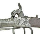 British Percussion Muff Pistol with Folding Bayonet (AH5494) - 2 of 4