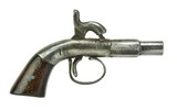Unmarked Single Shot Percussion Pistol (AH5472) - 1 of 2