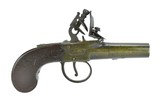 Pair of British Flintlock Muff Pistols by Ryan & Watson (AH5551) - 8 of 10
