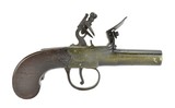 Pair of British Flintlock Muff Pistols by Ryan & Watson (AH5551) - 5 of 10