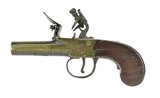 Pair of British Flintlock Muff Pistols by Ryan & Watson (AH5551) - 6 of 10