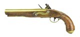 "Belgian Flintlock Pistol in British Style (AH5556)" - 1 of 6