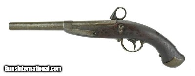 "Dutch Model 1848 Ring Hammer Percussion Pistol (AH5559)"
