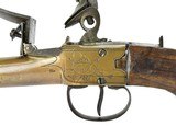 "Belgian, Liege Flintlock Pistol with Spring Bayonet (AH5569)" - 6 of 6