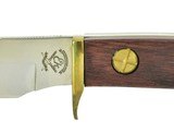 EK 5 Hunter Knife with Wood Handles and Sheath (K2179) - 1 of 4