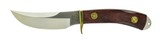 EK 5 Hunter Knife with Wood Handles and Sheath (K2179) - 2 of 4