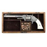 "Beautiful Cased Nimschke Engraved Smith & Wesson No. 2 Army (AH5576)" - 16 of 18