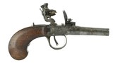 "Pair of Double Barrel Flintlock Pocket Pistols (AH5593)" - 4 of 11