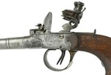 "Pair of Double Barrel Flintlock Pocket Pistols (AH5593)" - 7 of 11