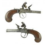 "Pair of Double Barrel Flintlock Pocket Pistols (AH5593)" - 11 of 11