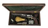 "Cased Colt 1860 Civilian Army Revolver (C16158)" - 10 of 10
