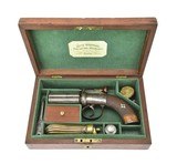 Cased British Pepperbox by James Woodward (AH5596) - 1 of 10