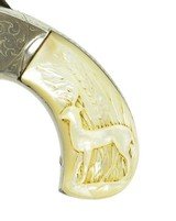 New York Engraved Smith & Wesson 1st Model 3rd Issue (AH5598) - 4 of 7