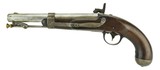 "U.S. Model 1836 Flintlock Pistol Converted to Percussion (AH5621)" - 2 of 4