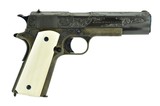 Colt 1911 Custom Engraved .45 ACP (C15079) - 1 of 7