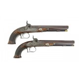 "Pair of Cased English Duellers by Southall (AH4474)" - 18 of 21