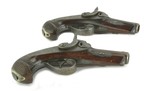 "Very Fine Deluxe Henry Derringer Pair Marked N. Curry (AH4518)" - 5 of 8