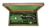 "English Transitional Percussion
Six-Shot Revolver with Case and Accessories (AH5642)" - 1 of 10