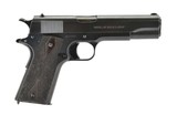 "Absolutely Beautiful Near Mint Colt 1911 “Black Army" Pistol (C16279)" - 1 of 5