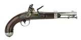 "U.S. Model 1836 Flintlock Pistol by Johnson (AH5656)" - 6 of 7