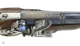 "German Pair of Officer Flintlock Pistols by Heinrich Sturm of Suhl (AH5662)" - 7 of 11