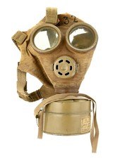 "Japanese WWII Gas Mask (MM1352)" - 1 of 3