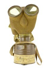 "Japanese WWII Gas Mask (MM1353)" - 1 of 3