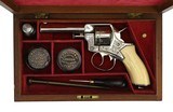 "Presentation Cased Webley & Scott R.I.C Pattern Revolver (AH5679)" - 1 of 6