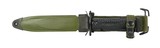 Korean War Era M1 Garand Bayonet with Scabbard (MEW1993) - 1 of 5