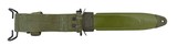 Korean War Era M1 Garand Bayonet with Scabbard (MEW1993) - 3 of 5