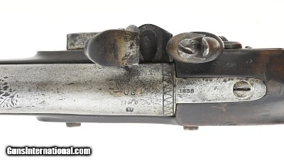 "New England Flintlock Militia Musket-Fowler by A Wright& Co., Poughkeepsie, NY (AL5127)" - Image 9 of 11