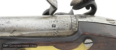 "New England Flintlock Militia Musket-Fowler by A Wright& Co., Poughkeepsie, NY (AL5127)" - Image 7 of 11