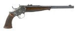 "Rare Remington Model 1891 Target Rolling Block Pistol (AH5760)" - 1 of 6
