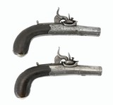 Pair of Tryon Philadelphia .50 Caliber Percussion Muff Pistols (AH5765) - 2 of 10
