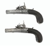 Pair of Tryon Philadelphia .50 Caliber Percussion Muff Pistols (AH5765) - 1 of 10