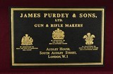 "Pair Of Self-Opening Single Trigger Sidelock Ejector Game Shotguns by James Purdey
(S9427)" - 12 of 22