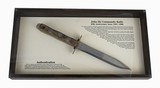 American Historical Foundation 45th Anniversary John Ek Commando Knife with Case (K2261) - 2 of 2