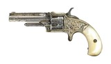 "Smith & Wesson Engraved Model 1  ½ 2nd Issue .32 Rimfire (AH5804)" - 3 of 3