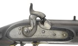 "Unusual English Percussion Musket with Attached Rest (AL5184)" - 4 of 11