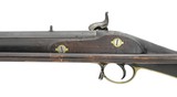 "Unusual English Percussion Musket with Attached Rest (AL5184)" - 6 of 11