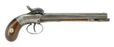 "Blunt & Syms Double Barrel Pistol (AH5835)" - 2 of 4